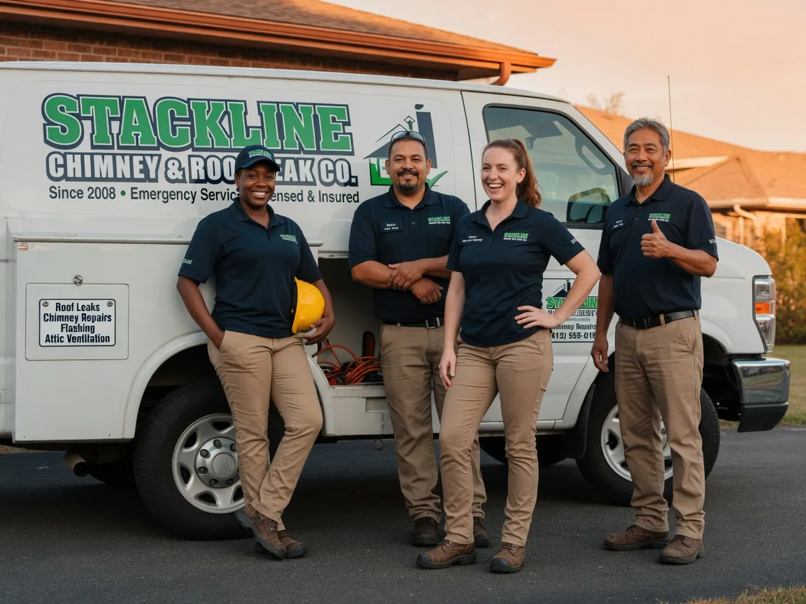 Chimney flashing repair company in Outlook, WA